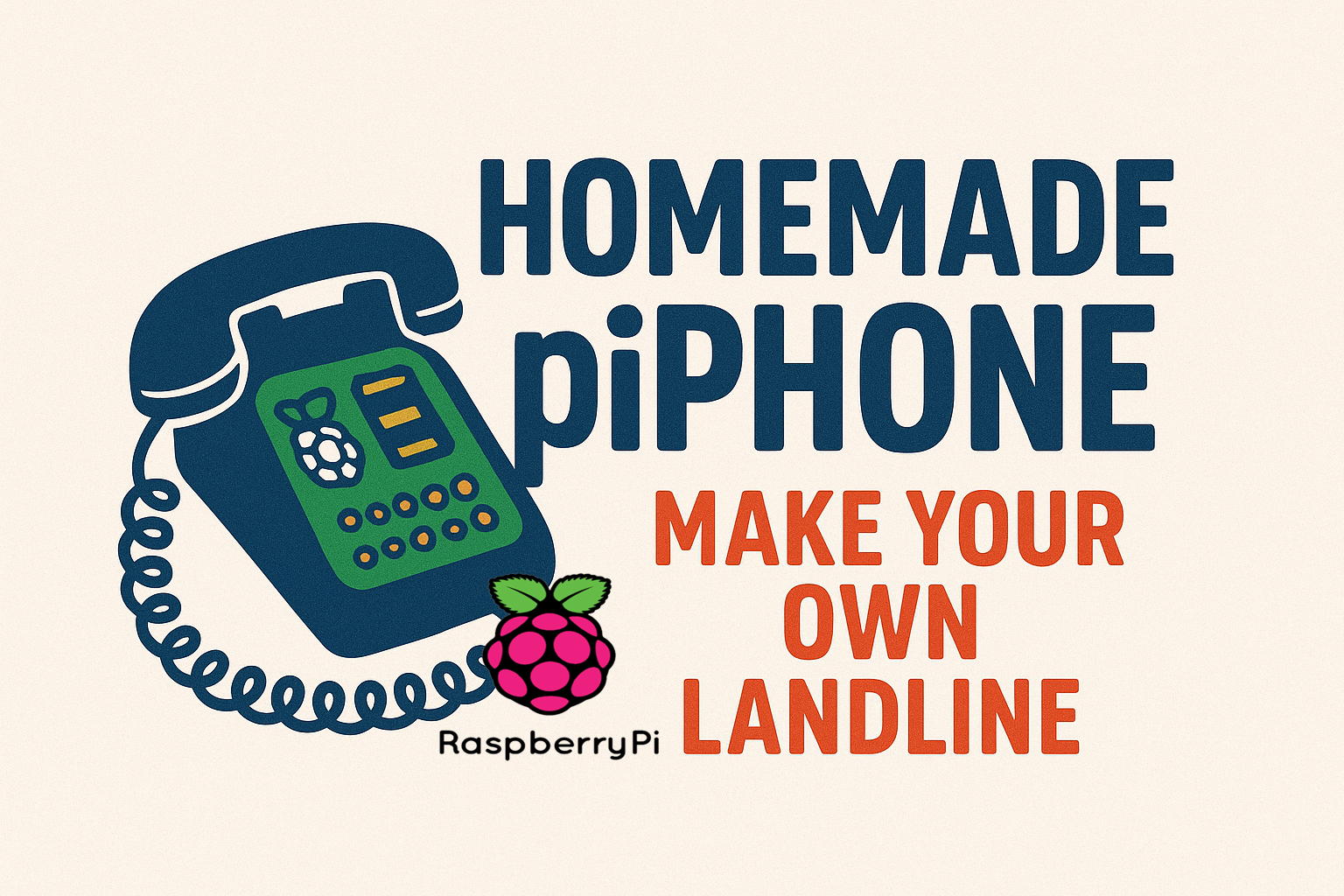 Homemade piPhone Logo